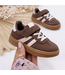 Stripe Sneakers - Marron