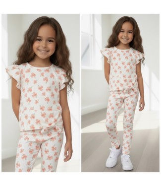 Dirkje  Legging Set - Flower all over