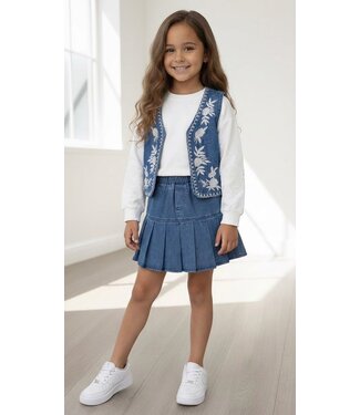 Denim Gilet (Verzenddatum 23 Feb)