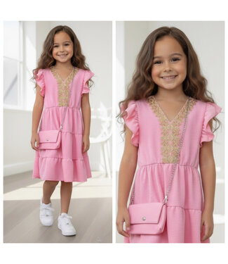 Some Golden Dress - Roze (met tasje)