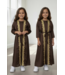 Kaftan Dress Set – Marron