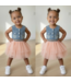 Denim & Tule Dress