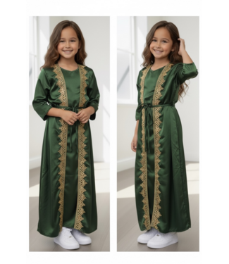 Kaftan Dress Set – Dk. Groen