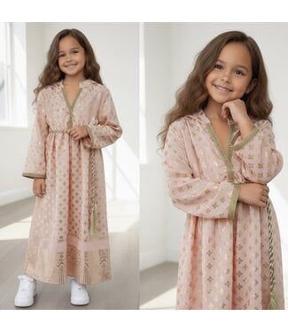 Kaftan Jurk – Roze