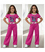 Draakjes en Boefjes K-Pop Demon Hunters Flared Set - Fuschia