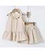 Ruffle Top & Short Set - Beige (Verzenddatum 26 Feb)