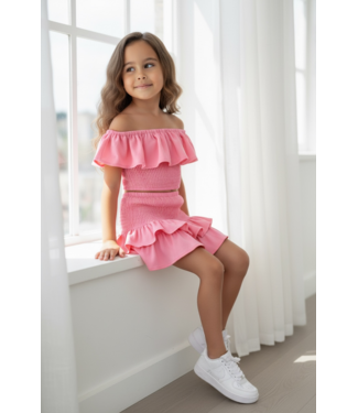 Rosie Ruffle Set - Licht Roze