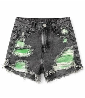 Denim short (Zonder top)