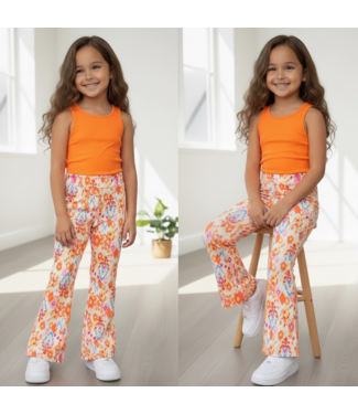 Flared Set - Oranje