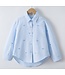 Blouse met strikjes - Blauw
