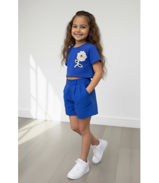 Royal Blue Flower Set