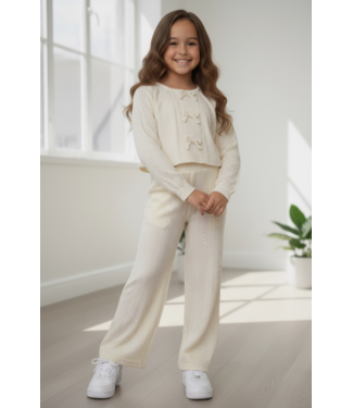 The Three Bows Set - Ecru