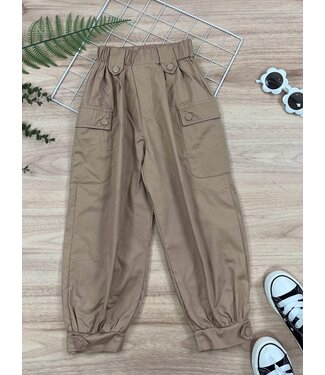Utility Cargo broek - Taupe