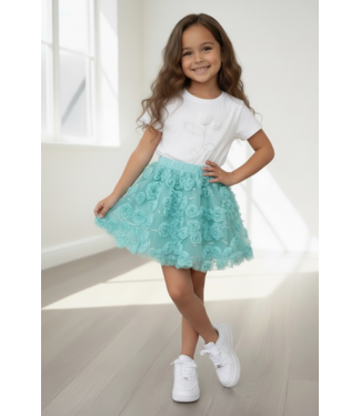 Flower Tule & T-Shirt Set (verzenddatum 9 maart)