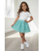Flower Tule & T-Shirt Set