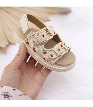 Cherry Sandalen (Met klittendband)