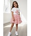 All Flower skirt set - Roze/Wit (Verzenddatum 5 Maart)