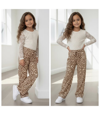 Leopard Pants - Bruin