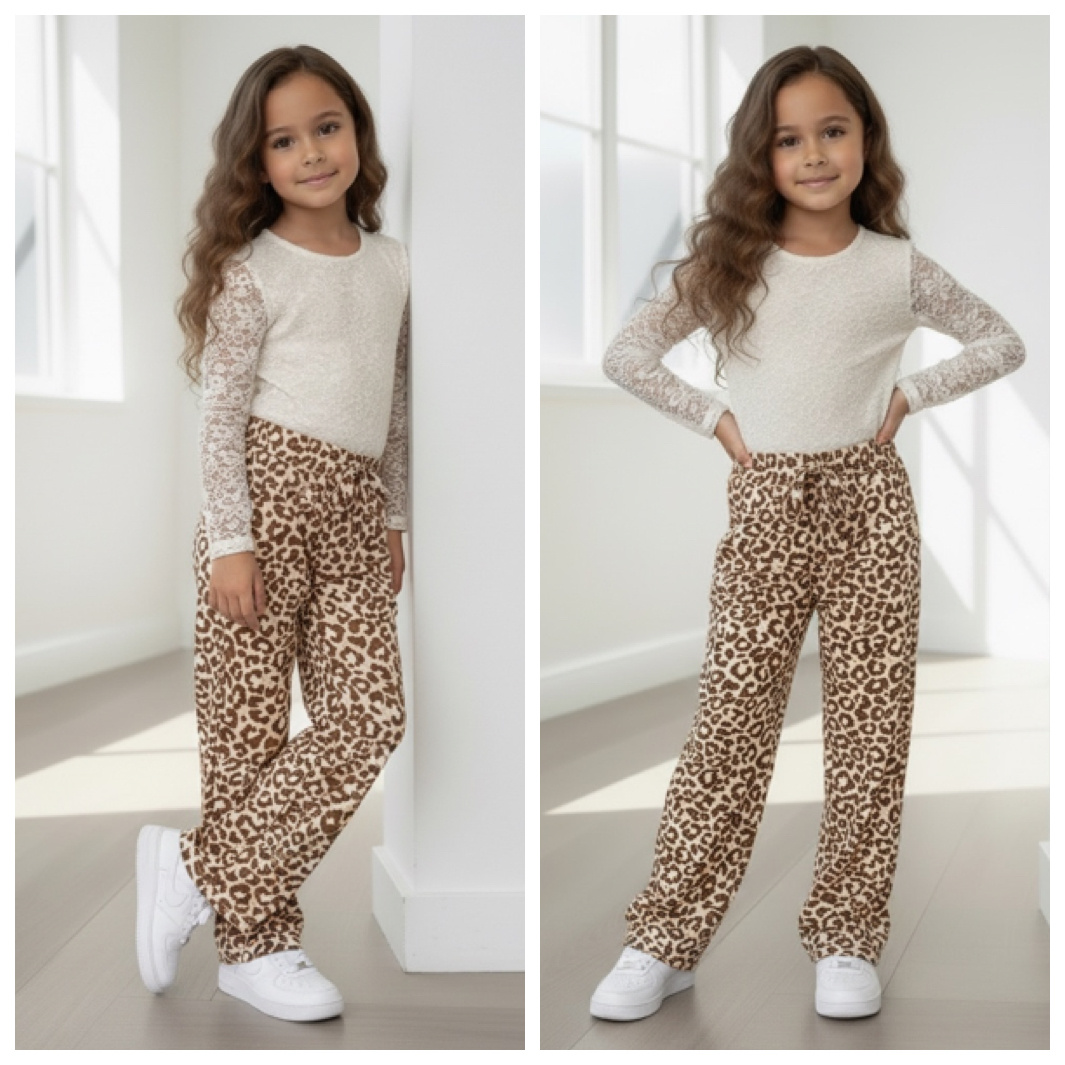 Leopard Pants - Bruin
