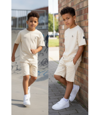 No Way Monday Loose Fit Set - Light Grey (Verzenddatum 9 maart)