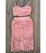 Laced Skirt Set - Roze  (Verzenddatum 9 maart)
