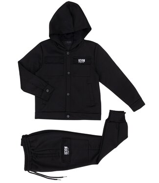Icon Nette Joggingset - Zwart