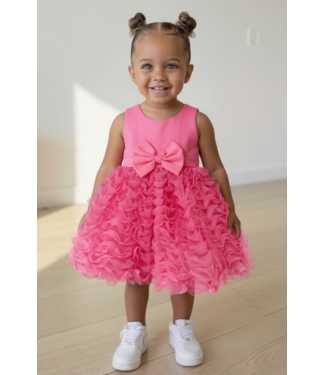 Prinsessen jurk - Fuschia
