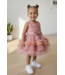 Prinsessen jurk - Oud Roze (Verzenddatum 9 maart)