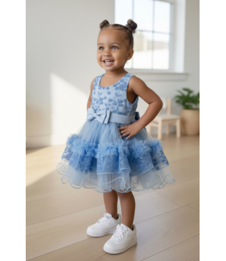 Prinsessen jurk - Blauw