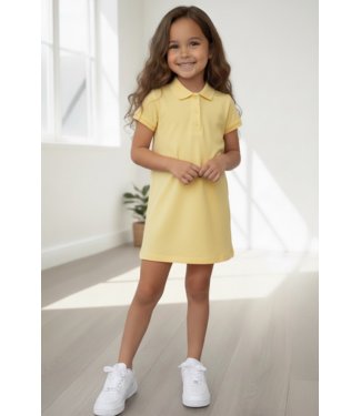 Polo Dress – Geel