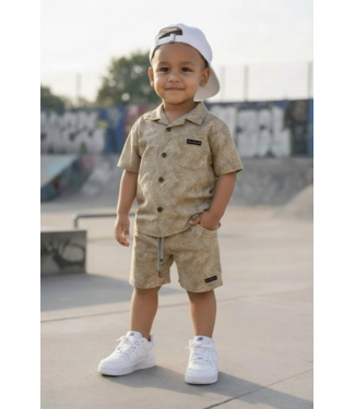 Koko Noko Blouse short set - Faded Brown