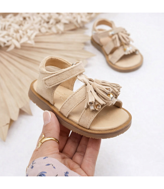 Fringe Sandalen - Beige (Verzenddatum 12 maart)