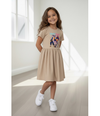 K-Pop jurkje - Beige