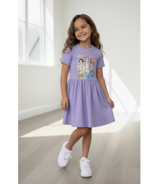 K-Pop jurkje - Paars