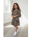 Leopard Jurk met tasje - Marron