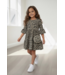 Leopard Jurk met tasje - Choco