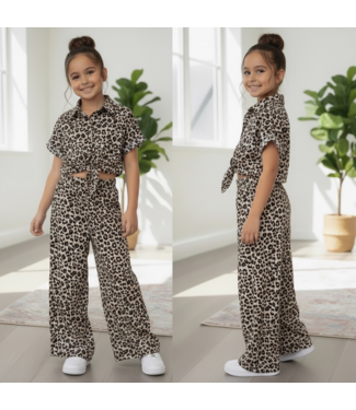 Leopard 2–delige set - Choco