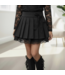 Draakjes en Boefjes Layered Lace Skirt - Zwart