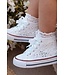 High Star Crochet Sneakers - Wit