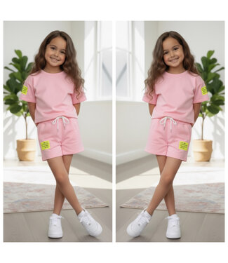 Short Set  - Licht Roze