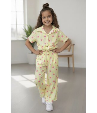 Yellow & Pink Heart Set