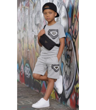 Icon Zomer Set Met Tasje - Grijs