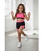 Sporty Short Set - Fuchsia
