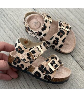 Leopard Sandalen (Verzenddatum 2 april)
