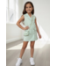Blazer dress met tasje - Mint
