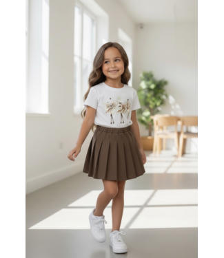 Ballerina Flower Skirt Set