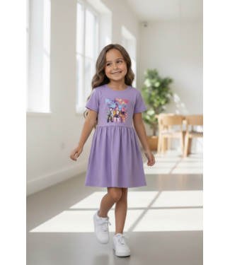 K-Pop jurkje - Paars