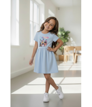 K-Pop jurkje - Blauw