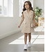 Blazer dress met tasje - Beige