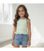 Cute Stripe Top - Licht Blauw